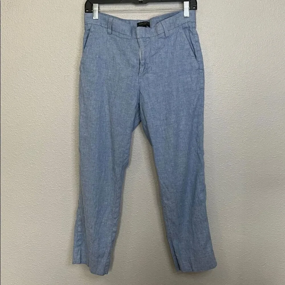 Banana Republic Avery Pant Chambray Size 8